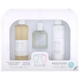 Eau My BB for Kids 3-teiliges Geschenkset mit Eau de Senteur EdT 60 ml + 200 ml Duschgel + 200 ml Body Lotion