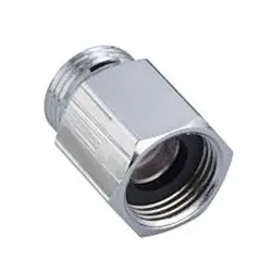 Neoperl Durchfluss-Mengenregler A5200811 verchromt, 3/8" AGx3/8" IG, verchromt, 1,9 l/min, für Duschen