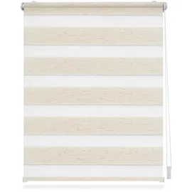 Lichtblick Duo Rollo / Doppelrollo Klemmfix 85 x 150 cm natur