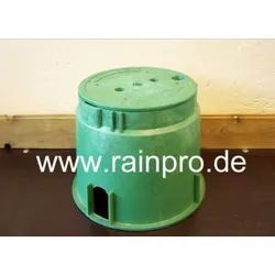 Ventilkasten 10", rund, aus HDPE, VBC-1010