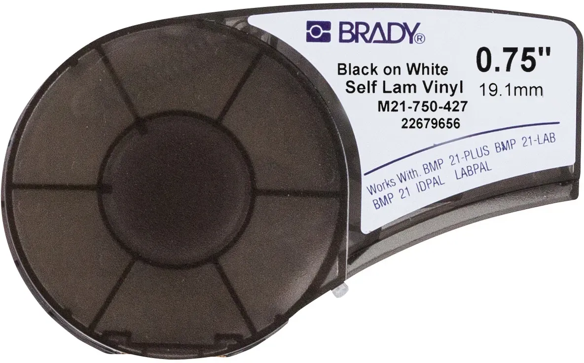 Brady Corporation Brady M211 und M210, selbstlaminierende Vinyletiketten für die