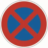 Adco VKZ.283 Ronde 600mm RAL2 Absol. Halteverbot