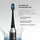 AILORIA SHINE BRIGHT Set Schwarz-Silber + Aufsteckbürsten Charcoal 6 St.
