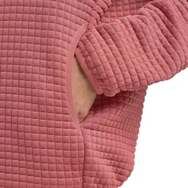 Jack Wolfskin Mogari Hooded FZ Women Fleecejacke mit Kapuze Damen Funktionsjacke, rot - L