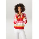Aniston CASUAL Strickpullover mit Polokragen Rot M