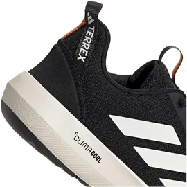 adidas Terrex Boat Climacool Wanderschuhe - Core Black / Chalk White / Semi Impact Orange - EU 43 1/3