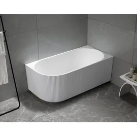 a&n&a aQualine TIBERA STRIP R Eckbadewanne 150 x 75 cm (Aqualine-E1037G)