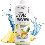Best Body Nutrition Low Carb Vital Drink Ananas 1000 ml