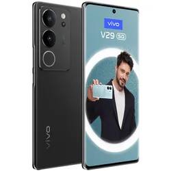 Vivo V29 8+256GB BLACK, 17,2 cm (6.78"), 8 GB, 256 GB, 50 MP, Android 13, Schwar