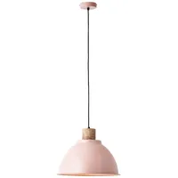 Lightbox moderne Hängelampe in Hellrosa - 120 cm, Ø