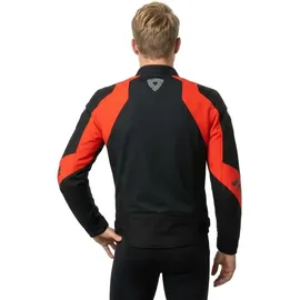 RevIt! Hyperspeed 3 GT Air Motorrad Textiljacke Schwarz/Rot M