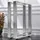 GGM Möbel U Bartisch Kufen 68 x 105 cm Weiß