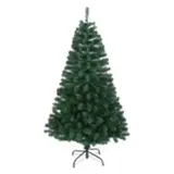 HI vidaXL Weihnachtsbaum mit Metallständer Grün 150 cm