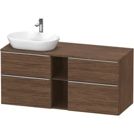 Duravit D-Neo Konsolenwaschtischunterbau wandhängend Nussbaum dunkel Matt 1400x550x664 mm à DE4970L7 DE4970L70210000,