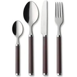 Play Chocolate Brown Besteck-Set 24 El.