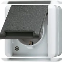 Jung Schuko-Steckdose grau 1 St.