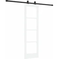 Maison Exclusive - Schiebetür Orkdal Weiß Und Schwarz 61 X 198,5