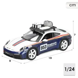 BBURAGO Porsche 911 Dakar mehrfarbig 1:24