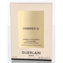 Guerlain Ombres G 4 Colors Eyeshadow Palette 910 Undressed Brown