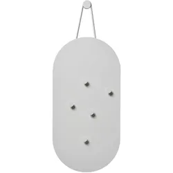 Zone Denmark - A-Bulletin Magnettafel, 30 x 60 cm, soft grey