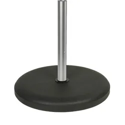 Umbrosa runder Betonsockel  40 kg, schwarz