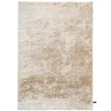 benuta Nest Hochflor Shaggyteppich Whisper Beige 80x150 cm - Bettvorleger für Schlafzimmer