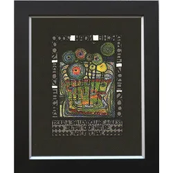Kunstdruck HUNDERTWASSER