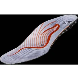 BOOTDOC BD Insoles DYNAMIC 5 High Arch, Weiss / Orange, 41