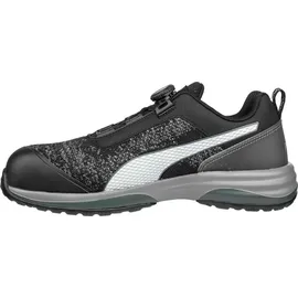 Puma Charge Black DISC Low S1P ESD HRO SRC Arbeitsschuhe Schwarz BOA 41
