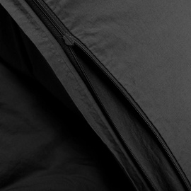 Zoeppritz Easy, Bettdeckenbezug aus Perkal - charcoal - 135x200 cm