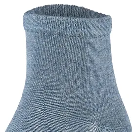 Mustang Casual Organic Cotton Quarter Socken 6er Pack Blau 39-42