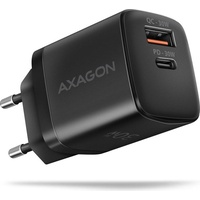 Axagon ACU-PQ30 Ladegerät QC3.0, 4.0/AFC/FCP/PPS/Apple + PD USB-C, 30W - schwarz
