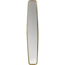 Kare Spiegel Clip Brass 32x177cm