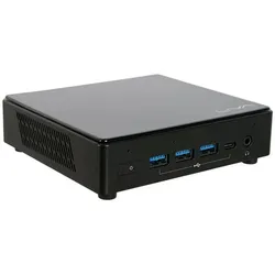 ECS Elitegroup Mini Barebone PC LIVA Z3 PLUS schwarz Intel® Core 10th i3 10110U SoC