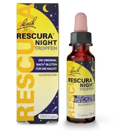 Bachblüten Original Rescura Night Tropfen alkoholfrei 10 ml