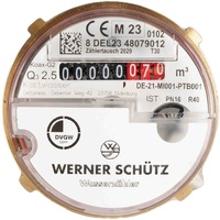 Werner schütz JS Messkapsel EAS Modular, Q3_2,5 cbm, Kaltwasser