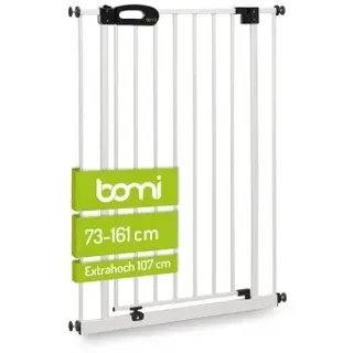 Bomi Türschutzgitter Merle 73-161 cm Weiß