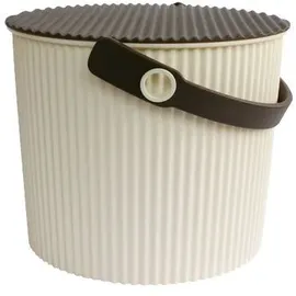 hachiman-kasei.co.,ltd Hachiman Aufbewahrungseimer Omnioutil S 8 L 8-tlg. ivory