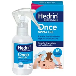 Hedrin Once Spray Gel