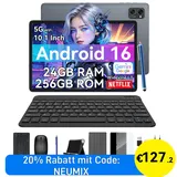 tabwee T20 10'' 256 GB Wi-Fi Grau
