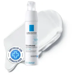 Toleriane Dermallergo Creme, feuchtigkeitsspendende Gesichtscreme für empfindliche, trockene und zu Allergien neigende Haut