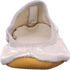 Beck Basic Glitzer Gymnastikschuhe, Silber, 24 EU