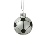MARELIDA Weihnachtsbaumschmuck Fußball D: 5,6cm Weihnachtskugel Sport