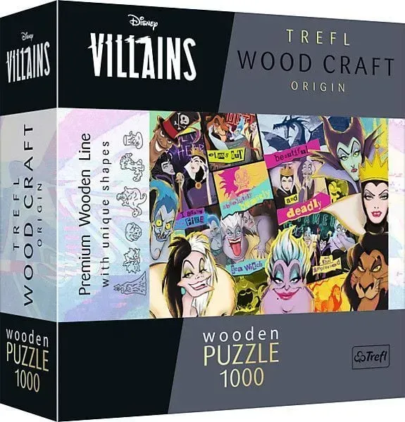 Preisvergleich Produktbild Holz Puzzle 1000 Villains Wiedersehen