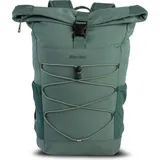 Heinrich Sieber Urban Rucksack Grau-Grün