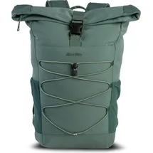 Heinrich Sieber Urban Rucksack Grau-Grün