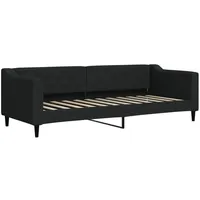 VidaXL Tagesbett Schwarz 80x200 cm Stoff1851846