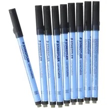 Staedtler Lumocolor correctable schwarz, 10er-Pack (305 M-9#10)