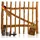 BooGardi Gartentor 100 x 90 cm Haselnuss/Holz