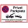 Dreifke Schild Privatparkplatz 30 x 20 cm Weiß